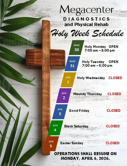 Holy Week Schedule